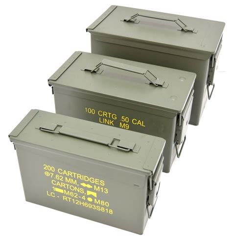 small ammo box metal|military surplus ammo boxes.